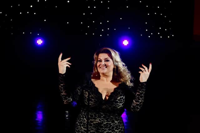 Jodie Prenger gives a moving rendition of Send In The Clowns