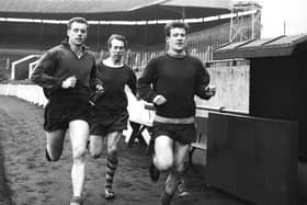 Holden, central, pictured at Wembley before Preston's FA Cup final defeat to West Ham