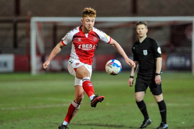 Fleetwood Town midfielder Callum Camps Picture: Stephen Buckley/PRiME Media Images Limited
