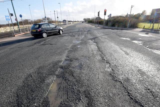 Residents say parts of Broadway are particularly bad for potholes