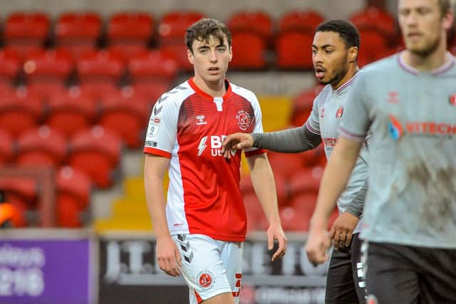 Harrison Holgate could be a doubt for Fleetwood Town Picture: Stephen Buckley/PRiME Media Images Limited