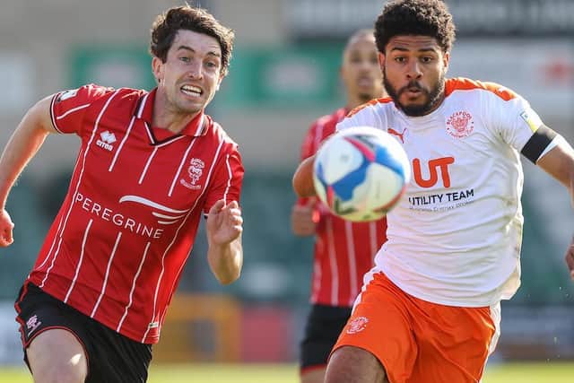 Ellis Simms had given Blackpool a deserved first-half lead