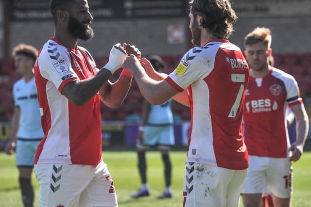 Fleetwood Town made it consecutive wins on Saturday Picture: Stephen Buckley/PRiME Media Images Limited