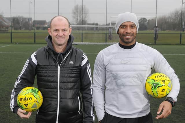 Jamie Milligan and Trevor Sinclair set up the Pro Direct scholarship programme in 2017