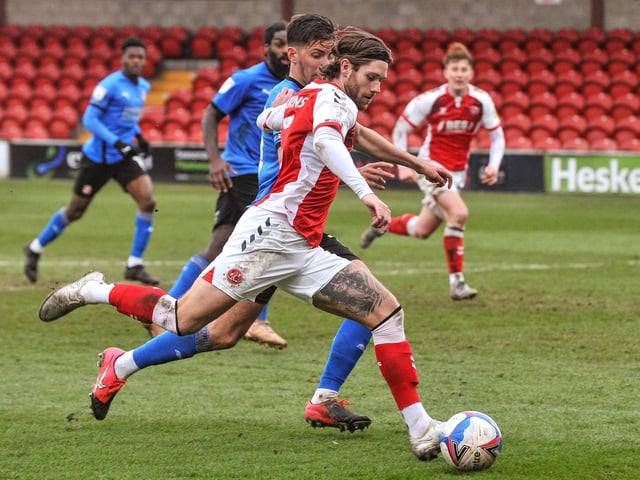 Fleetwood Town's Wes Burns Picture: Stephen Buckley/PRiME Media Images Limited