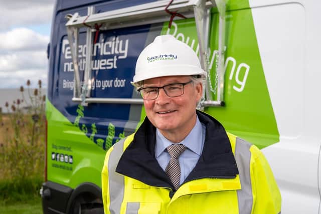 Peter Emery, chief executive of Electricity North West