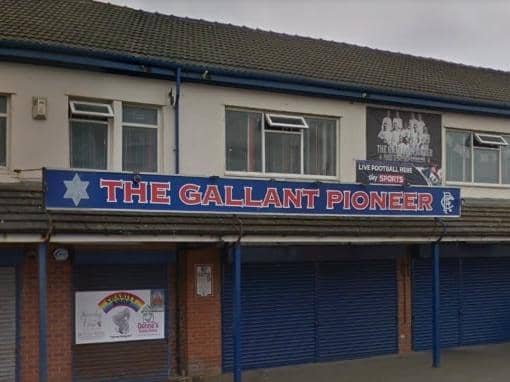 Blackpool's Rangers pub, The Gallant Pioneer.