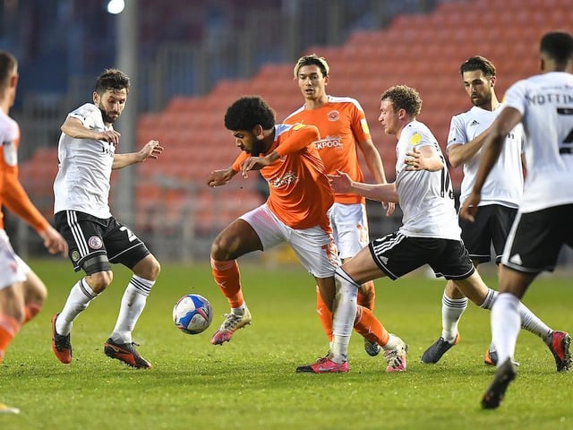 Accrington did a good job of stifling the Seasiders