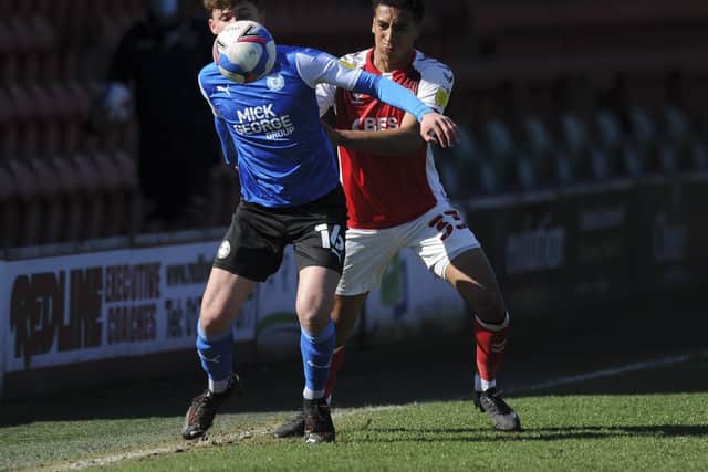 Fleetwood Town defender James Hill Picture: Stephen Buckley/PRiME Media Images Limited