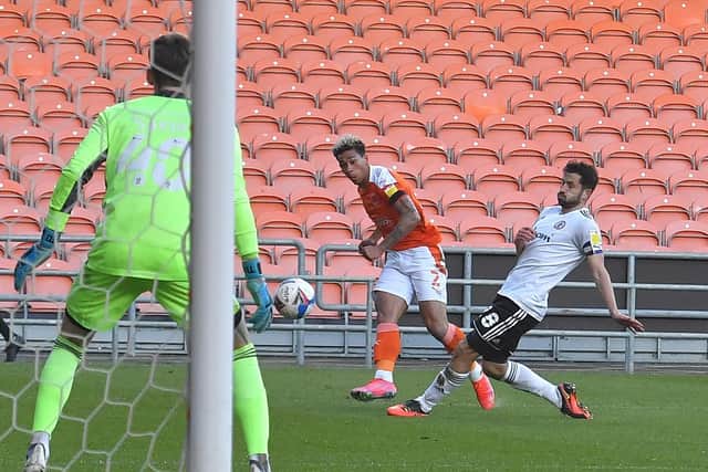 Blackpool go into tomorrow's game on the back of a midweek point with Accrington Stanley