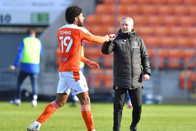 Blackpool boss Neil Critchley has highlighted his players' unbeaten run