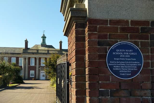 The site of the former Queen Mary School at St Annes