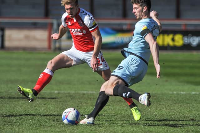 Fleetwood Town's Dan Batty Picture: Stephen Buckley/PRiME Media Images Limited