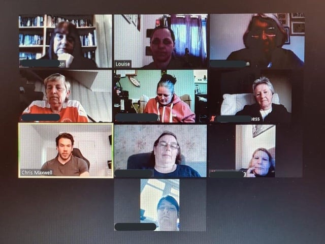 Chris Maxwell took part in one of BFCCT's sessions