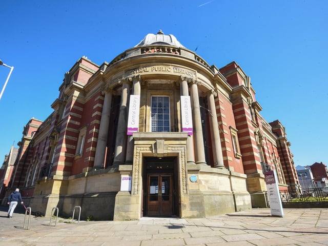 Blackpool Central Library. Photo: Daniel Martino for JPI Media