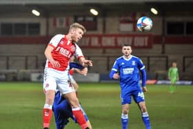 Fleetwood Town's Dan Batty Picture: Stephen Buckley/PRiME Media Images Limited