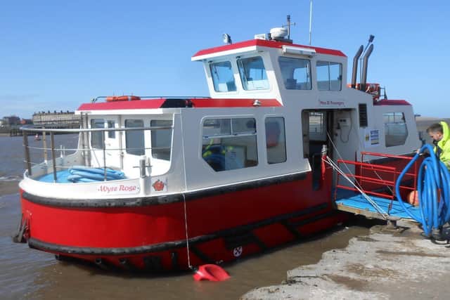 The Wyre Rose Fleetwood to Knott End ferry