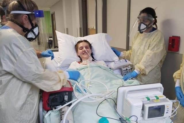 Jess Cook at Royal Preston Hospital
