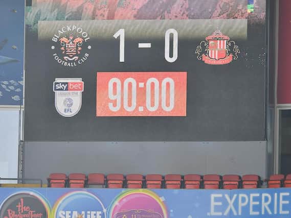 Blackpool are now five points clear in the play-offs