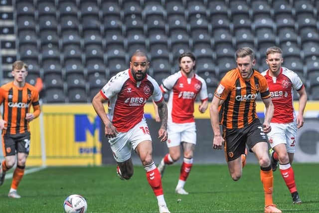 Kyle Vassell opened the scoring for Fleetwood Town at Hull City