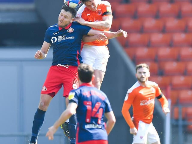 Dan Ballard was an absolute colossus in the centre of defence for Blackpool