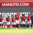 Manchester United took the field to face Burnley yesterday hours before the announcement of the European Super League proposal