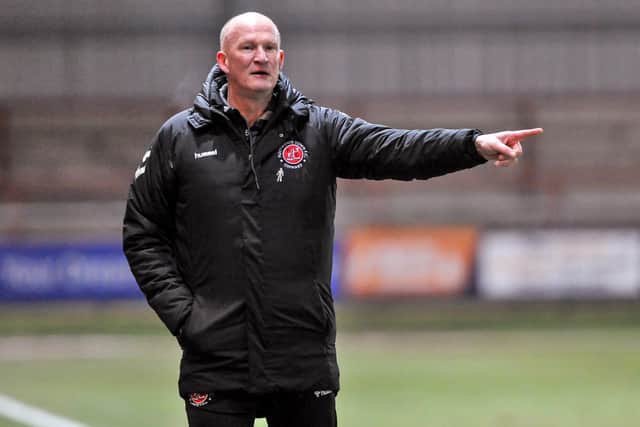 Simon Grayson has been pleased by the intensity of training as Fleetwood's squad complete their season
