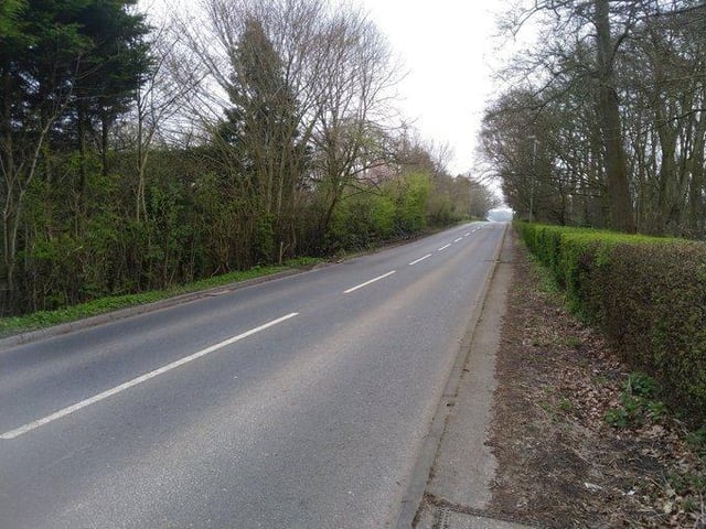 The incident happened in Ballam Road, Lytham