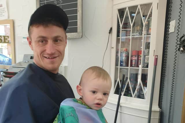 Danny and his son Harry