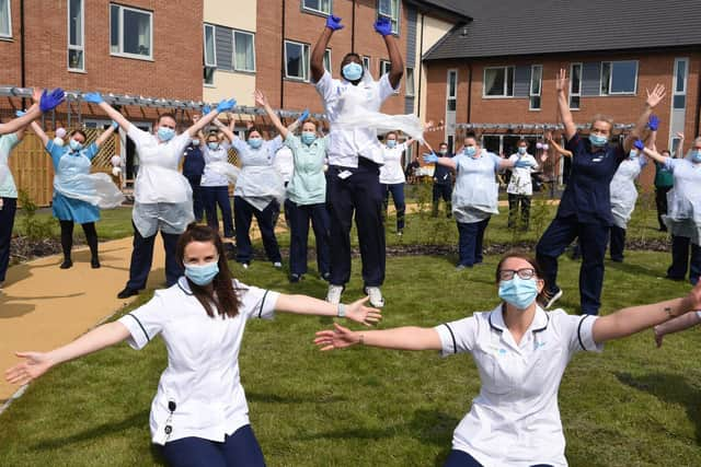 Party time at the Sue Ryder Neurological Care Centre in Fulwood as staff celebrate  12 months since the centre opened on Teal Avenue.