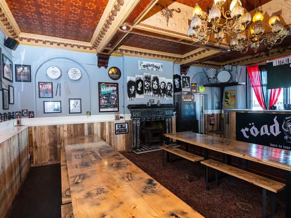 The lounge in the Waterloo Music Bar has been completely revamped for when the venue reopens. Photo: Kelvin Stuttard