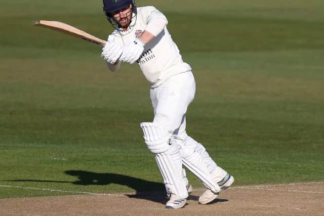 Josh Bohannon was Lancashire's top scorer on the opening day at Canterbury