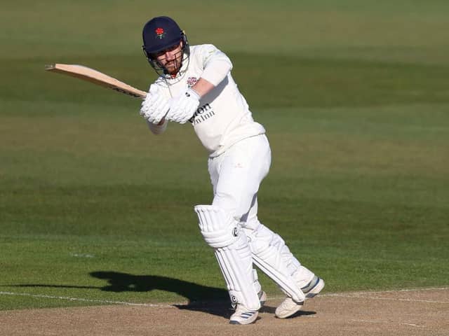 Josh Bohannon was Lancashire's top scorer on the opening day at Canterbury