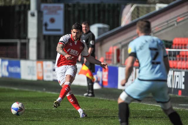Fleetwood Town defender Danny Andrew Picture: Stephen Buckley/PRiME Media Images Limited