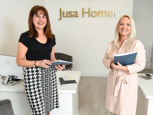 Julie Hardy and Sarah Temmen have set up Jusa Homes in Kirkham.