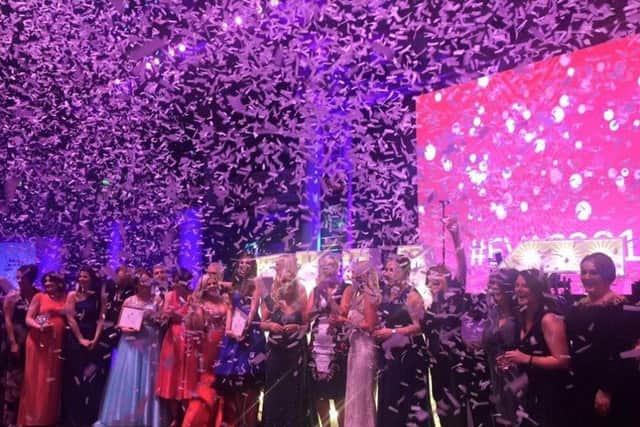 The awards ceremony for the EVAs which highlights women in business