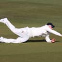 Lancashire's Matt Parkinson stretched himself in Kent, working hard in the field and putting in an epic bowling stint