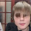 Corey Greenway, before his big head shave fundraiser