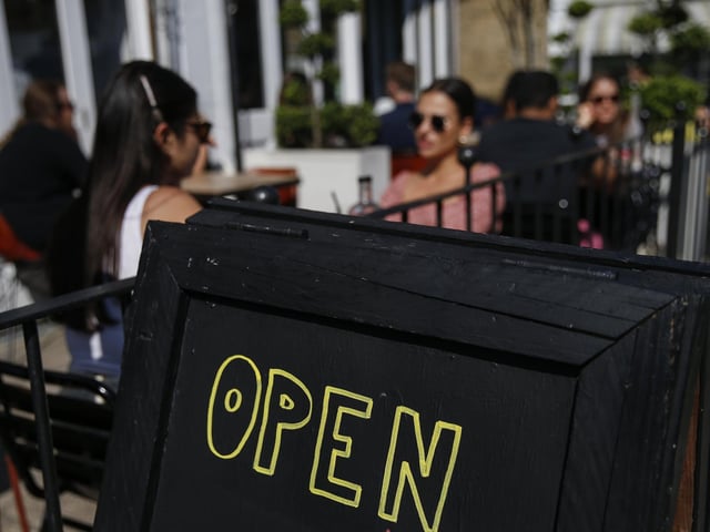 As outdoor dining is the only option available at the moment, a garden centre cafe will provide some of the nicest surroundings to catch up in