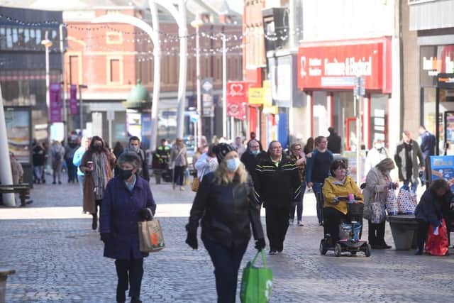 Shops reported increased footfall