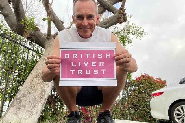 Damian Delaney who was born and raised in Blackpool, is running the gruelling Saltflats 100 ultra-marathon to raise funds for the British Liver Trust