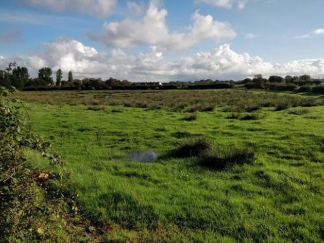 Farmland off Blackpool Road where Applethwaite planned to build the bungalows