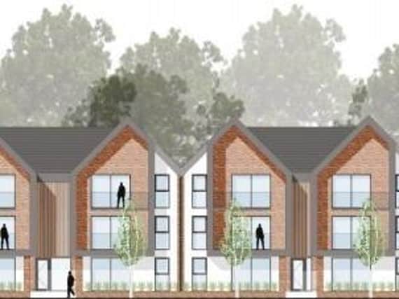 James Carter Homes planned to build 33 apartments for people aged 55 and over