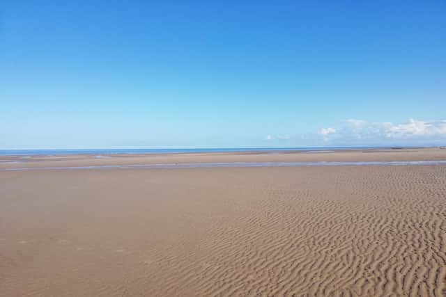 Cleveleys beach, where Star Wars is rumoured to begin filming on Saturday, May 1.