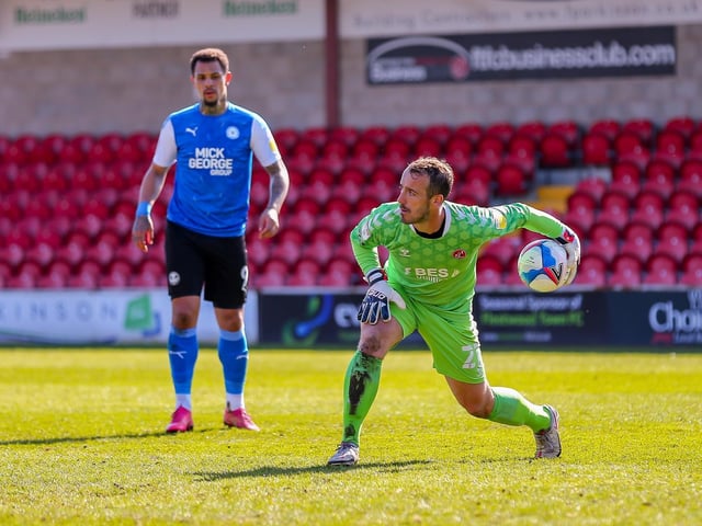 Fleetwood Town keeper Alex Cairns Picture: Sam Fielding/PRiME Media Images Limited