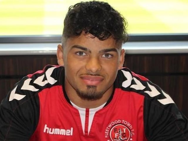 Midfielder Akiel Raffie is the latest Fleetwood Town academy player to sign a professional contract this week
Picture: FTFC