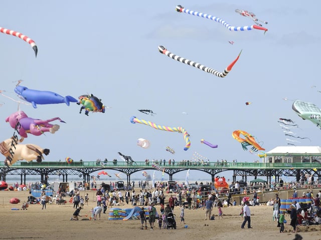 A previous St Annes Kite Festival