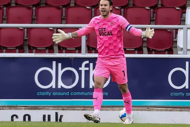 Maxwell kept his 20th clean sheet of the season during yesterday's win against Northampton