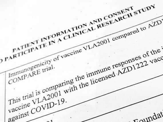 Some 120 people are taking part in a new Covid-19 vaccine trial at Blackpool Victoria Hospital. Deputy news editor MICHAEL HOLMES was patient number five – and says the path to normality is beginning to look like the home straight