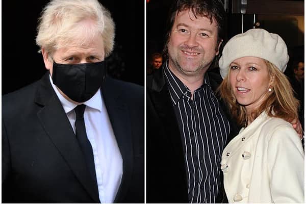 Kate Garraway has said she received a very personal note from Prime Minister Boris Johnson